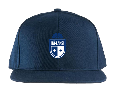 Itä-Länsi Lasten snapback-lippis - Tummansininen