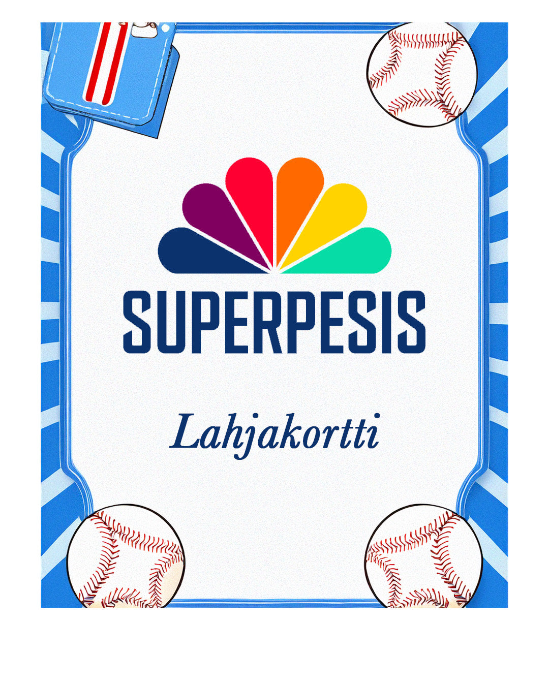 Superpesis lahjakortti